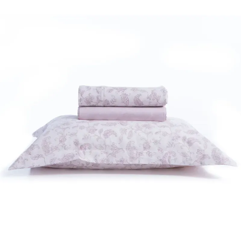 Casa si Gradina - Textile si covoare - Lenjerii de pat - Seturi de lenjerie - Set Sancario 2 cearsafuri pat 240X270 + 2 fete perna 52X72 Purple - Infinity.ro