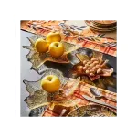 Casa si Gradina - Bucatarie si vesela - Vesela si tacamuri - Vesela desert - Fructiera frunza Tognana Marsala portocaliu 36x35 cm - Infinity.ro