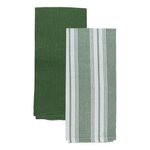 Casa si Gradina - Textile si covoare - Textile bucatarie - Servete si naproane - Set 2 Prosoape 50X70 Cotton Green Tognana - Infinity.ro