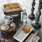 Casa si Gradina - Bucatarie si vesela - Vase pentru gatit - Tavi copt - Tava gatit portelan 37X21.5 Openaghen Tognana - Infinity.ro