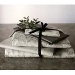 Casa si Gradina - Textile si covoare - Lenjerii de pat - Seturi de lenjerie - Set Darwood 2 cearsafuri pat 240X270 + 2 fete perna 52X72 Light Grey - Infinity.ro