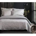 Casa si Gradina - Textile si covoare - Lenjerii de pat - Seturi de lenjerie - Set Darwood 2 cearsafuri pat 240X270 + 2 fete perna 52X72 Light Grey - Infinity.ro