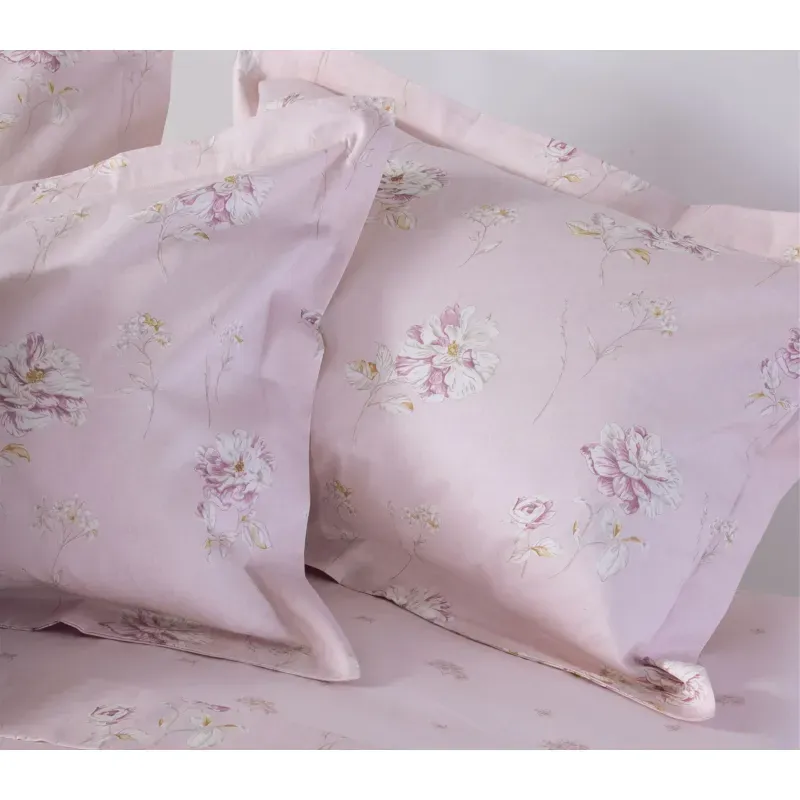 Casa si Gradina - Textile si covoare - Lenjerii de pat - Seturi de lenjerie - Set Penny 2 Cersafuri pat 270X280 + 2 fete perna 52X72 Rose - Infinity.ro