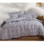 Casa si Gradina - Textile si covoare - Lenjerii de pat - Seturi de lenjerie - Set Highlar husa pilota 240X230 + 2 fete perna Grey - Infinity.ro