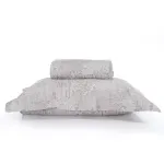 Casa si Gradina - Textile si covoare - Lenjerii de pat - Seturi de lenjerie - Set Thron husa pilota + 2 fete perna 52X72 Beige - Infinity.ro