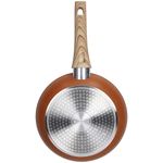 Casa si Gradina - Bucatarie si vesela - Vase pentru gatit - Tigai si seturi - Tigaie cu maner Tognana Traditional, Aluminiu, 28 cm, Portocaliu - Infinity.ro