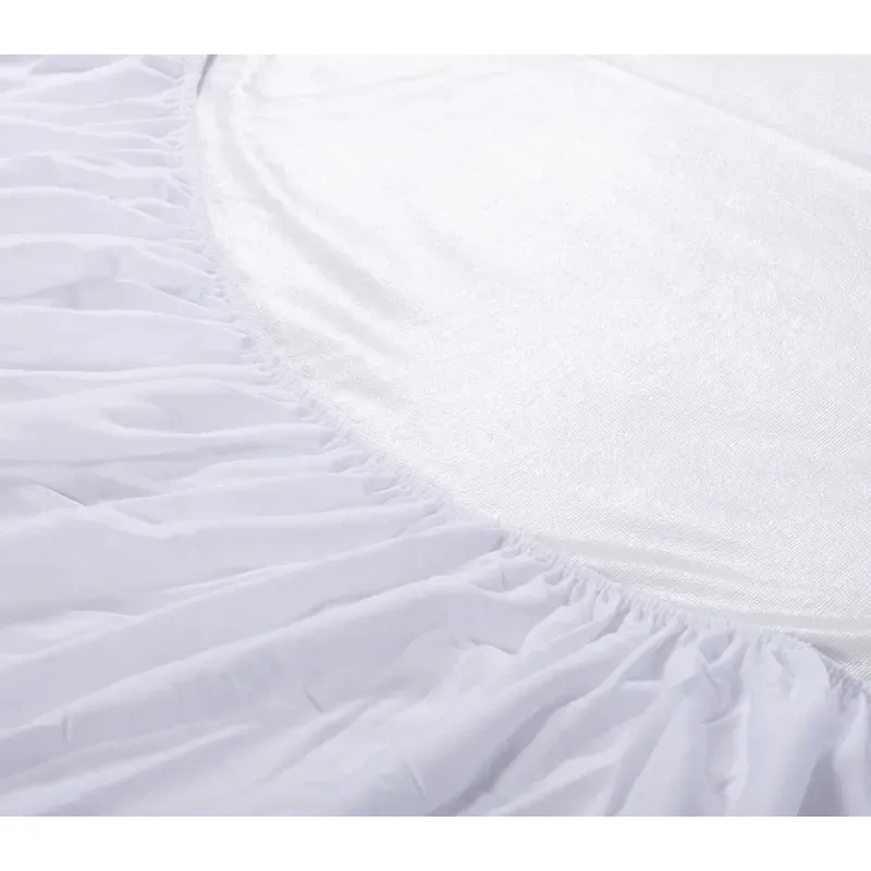 Casa si Gradina - Textile si covoare - Lenjerii de pat - Protectie saltea - Husa pat Cotton Waterproof 160X200+30 - Infinity.ro