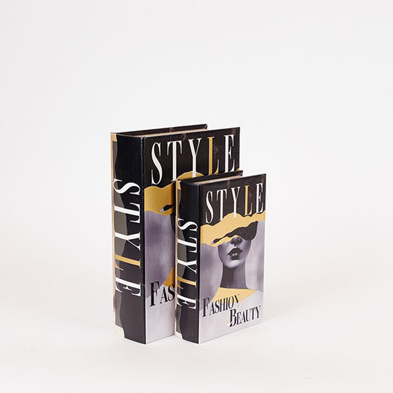 Casa si Gradina - Decoratiuni - Obiecte decorative - Accesorii decorative - Set 2 cutii decorative Eurolamp Fashion Beauty 27x18x7 cm - Infinity.ro