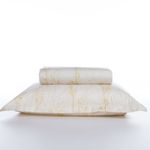 Casa si Gradina - Textile si covoare - Lenjerii de pat - Seturi de lenjerie - Set husa pilota 240x230 cm + 2 fete perna 52x72 cm Nef-Nef Elements Sailen Bej - Infinity.ro