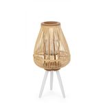 Casa si Gradina - Decoratiuni - Aromaterapie si lumanari - Suporturi lumanari - Felinar Ninette Nat-Wh Tripod Bizzotto - Infinity.ro