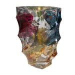 Casa si Gradina - Decoratiuni - Obiecte decorative - Vaze si boluri decorative - Vaza cristal Bohemia Calypso H28 cm multicolor - Infinity.ro
