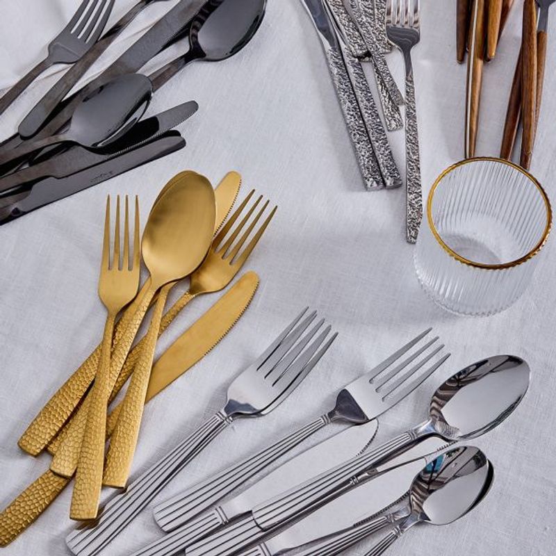 Casa si Gradina - Bucatarie si vesela - Vesela si tacamuri - Tacamuri si seturi - Set Tacam Pauline 24Pcs Tognana - Infinity.ro