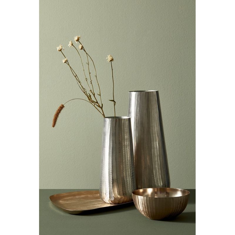 Casa si Gradina - Decoratiuni - Obiecte decorative - Vaze si boluri decorative - Platou alama Chisel Gold 38X34 Bizzotto - Infinity.ro