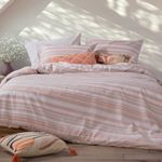 Casa si Gradina - Textile si covoare - Lenjerii de pat - Seturi de lenjerie - Set 2 cearsafuri 240x270 cm + 2 fete perna 52x72 cm Nef-Nef Quantro Bej - Infinity.ro