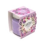 Casa si Gradina - Decoratiuni - Aromaterapie si lumanari - Lumanari si candele - Lumanare parfumata Floral Line Lavender Luxodor 135Gr - Infinity.ro