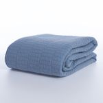 Casa si Gradina - Textile si covoare - Pături și cuverturi - Cuverturi - Cuvertura 230x240 cm Nef-Nef Elements Albastru - Infinity.ro
