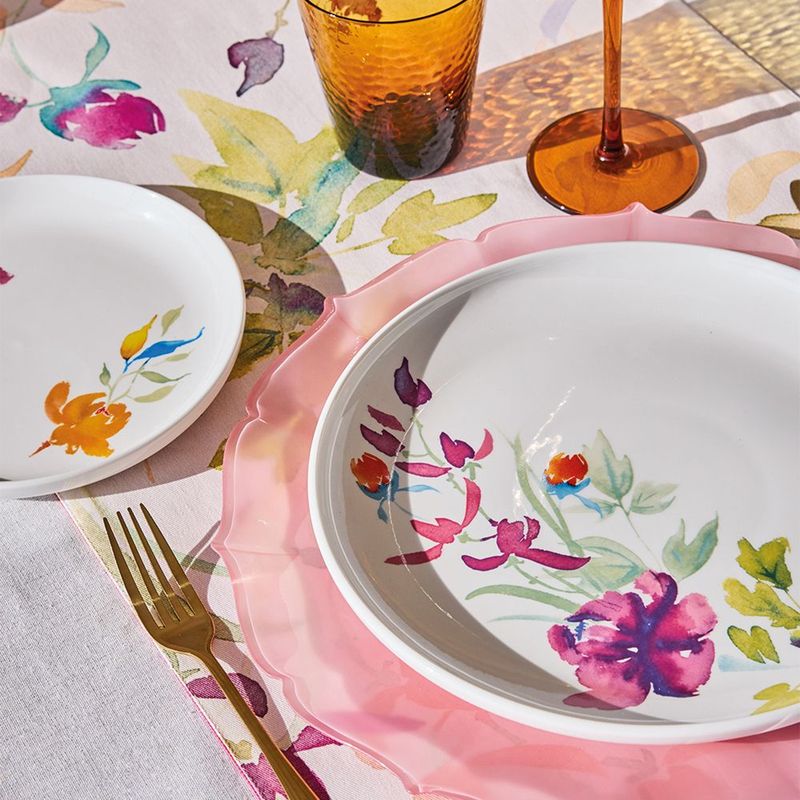 Casa si Gradina - Bucatarie si vesela - Vesela si tacamuri - Servicii de masa - Set masa 18 buc, portelan alb, Iris Edge Andrea Fontebasso - Infinity.ro