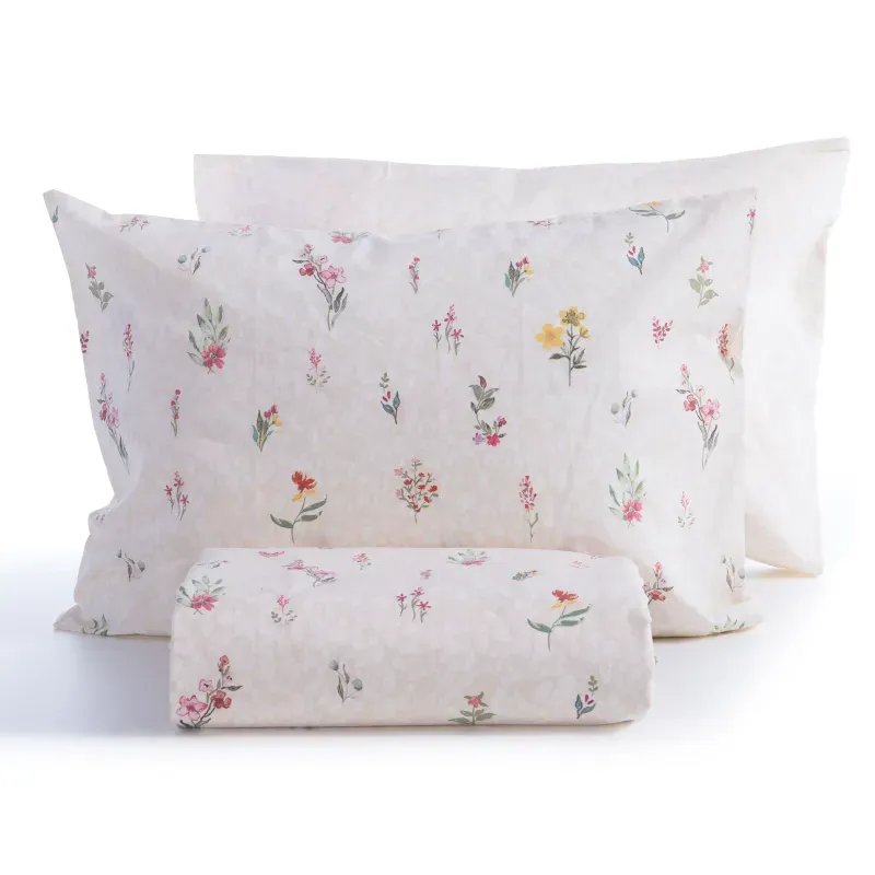 Casa si Gradina - Textile si covoare - Lenjerii de pat - Seturi de lenjerie - Set Plant husa pilota 240X230 + 2 fete perna 52X72 Ecru - Infinity.ro