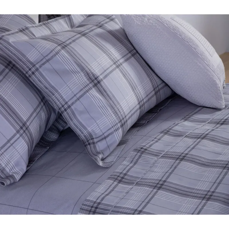 Casa si Gradina - Textile si covoare - Lenjerii de pat - Seturi de lenjerie - Set Caldor husa pilota 240X230 + 2 Fete Perne 52X72 Grey - Infinity.ro