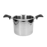 Casa si Gradina - Bucatarie si vesela - Vase pentru gatit - Oale si cratite - Oala inox cu capac 22 cm Luxury Design Collection Andrea Fontebasso - Infinity.ro