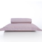 Casa si Gradina - Textile si covoare - Lenjerii de pat - Seturi de lenjerie - Set husa pilota 240x220 cm + 2 fete perna 52x72 cm Nef-Nef Elements Orchid - Infinity.ro