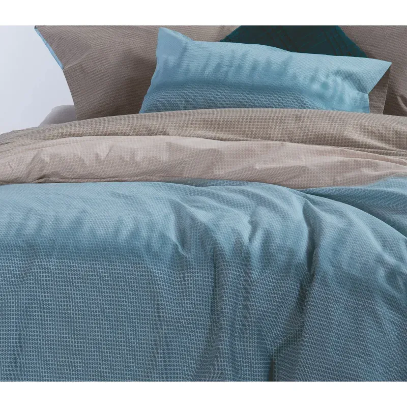 Casa si Gradina - Textile si covoare - Lenjerii de pat - Seturi de lenjerie - Set Honor husa pilota 170X240 + 1 fata perna 52X72 Petrol - Infinity.ro