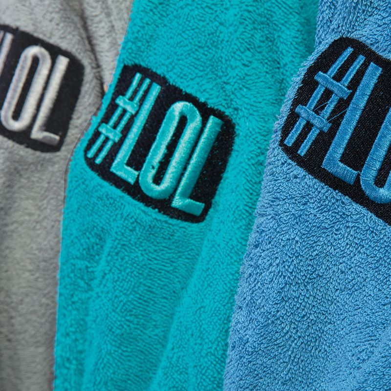 Casa si Gradina - Textile si covoare - Textile baie - Halate de baie - Halat baie cu gluga Nef-Nef Junior 4-6 Ani Coral - Infinity.ro