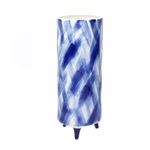 Casa si Gradina - Decoratiuni - Obiecte decorative - Vaze si boluri decorative - Vaza ceramica Tognana Storm H31 cm albastru-alb - Infinity.ro