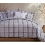 Casa si Gradina - Textile si covoare - Lenjerii de pat - Seturi de lenjerie - Set Caldor 2 Cersafuri pat 240X270 + 2 fete perna 52X72 Grey - Infinity.ro