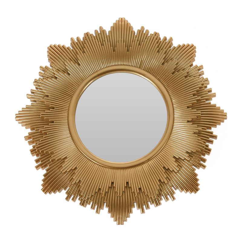 Casa si Gradina - Decoratiuni - Ceasuri - Set ceas de perete cu oglinda Koopman 25 cm auriu - Infinity.ro