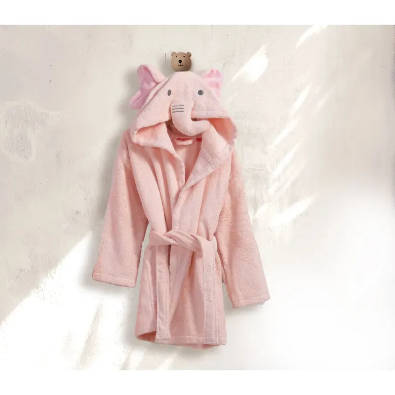 Casa si Gradina - Textile si covoare - Textile baie - Halate de baie - Halat baie Indonesia 0-2 Ani Pink - Infinity.ro