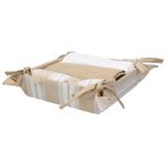 Casa si Gradina - Textile si covoare - Textile bucatarie - Servete si naproane - Set 3 Prosoape+Cos Textil Beige Tognana - Infinity.ro