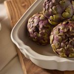 Casa si Gradina - Bucatarie si vesela - Vase pentru gatit - Tavi copt - Tava gatit portelan Andrea Fontebasso Bistro Ivory 33x22 cm bej - Infinity.ro