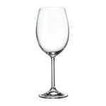 Casa si Gradina - Bucatarie si vesela - Cani si pahare - Pahare - Set 6 pahare vin Crystal Bohemia Colibri 450 ml transparent - Infinity.ro