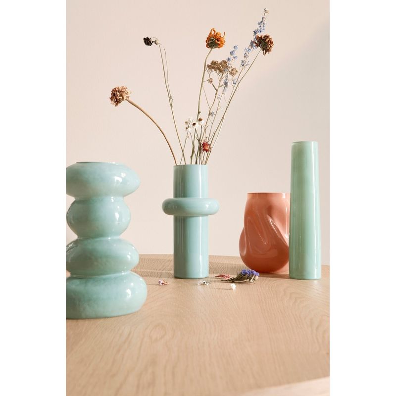 Casa si Gradina - Decoratiuni - Obiecte decorative - Vaze si boluri decorative - Vaza Kelsea Somon 16X19H Bizzotto - Infinity.ro