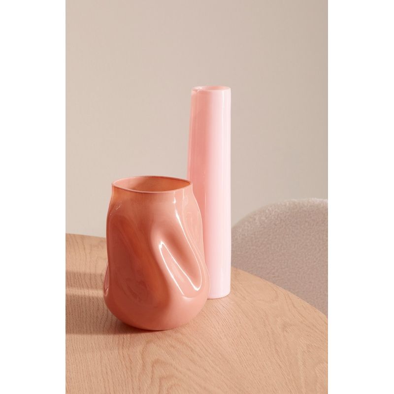 Casa si Gradina - Decoratiuni - Obiecte decorative - Vaze si boluri decorative - Vaza Kelsea Somon 16X19H Bizzotto - Infinity.ro