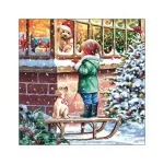 Casa si Gradina - Textile si covoare - Textile bucatarie - Servete si naproane - Servetele masa 33x33cm Wishing FSC Mix - Infinity.ro