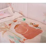 Casa si Gradina - Textile si covoare - Pături și cuverturi - Paturici copii - Patura Baby Cradle Indonesia 75X100 Salmon - Infinity.ro