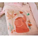 Casa si Gradina - Textile si covoare - Pături și cuverturi - Paturici copii - Patura Baby Cradle Indonesia 75X100 Salmon - Infinity.ro