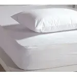 Casa si Gradina - Textile si covoare - Lenjerii de pat - Protectie saltea - Husa pat Double Waterproof 180X200+30 Alb - Infinity.ro