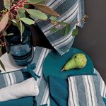 Casa si Gradina - Textile si covoare - Textile bucatarie - Manusi bucatarie - Set Textil 2Pcs Ottanio Cotton Blue Tognana - Infinity.ro