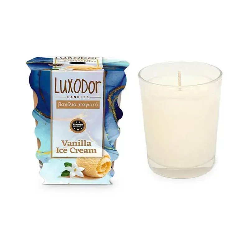 Casa si Gradina - Decoratiuni - Aromaterapie si lumanari - Lumanari si candele - Lumanare parfumata For You Line Vanilla Ice Cream Luxodor 100Gr - Infinity.ro