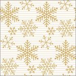 Casa si Gradina - Textile si covoare - Textile bucatarie - Servete si naproane - Servetele masa 33x33cm Ambiente Falling crystals gold - Infinity.ro