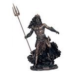 Casa si Gradina - Decoratiuni - Obiecte decorative - Accesorii decorative - Decoratiune bronz Poseidon God Of The Sea H53 - Infinity.ro