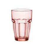 Casa si Gradina - Bucatarie si vesela - Cani si pahare - Pahare - Set 6 pahare Rock Bar Lounge LD Peach Bormioli Rocco 370ml - Infinity.ro