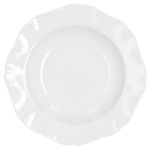 Casa si Gradina - Bucatarie si vesela - Vesela si tacamuri - Farfurii si boluri - Farfurie pentru supa Andrea Fontebasso Brigitte, Portelan, 23 cm, Alb - Infinity.ro