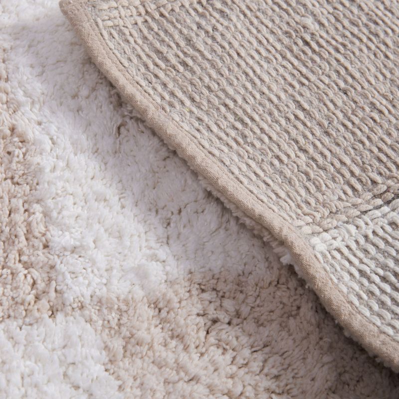 Casa si Gradina - Textile si covoare - Covoare - Covorase baie - Covoras baie Bathmat Chess Nef-Nef 50x80 cm Bej - Infinity.ro