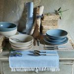 Casa si Gradina - Bucatarie si vesela - Vesela si tacamuri - Tacamuri si seturi - Set Tacam maner Crem 24Pcs Tognana - Infinity.ro