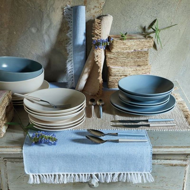 Casa si Gradina - Bucatarie si vesela - Vesela si tacamuri - Tacamuri si seturi - Set Tacam maner Crem 24Pcs Tognana - Infinity.ro