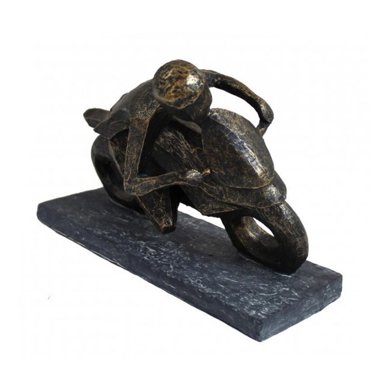 Casa si Gradina - Decoratiuni - Obiecte decorative - Accesorii decorative - Decoratiune bronz Moto In Fold 25X16 - Infinity.ro